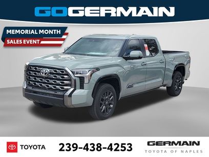 New 2026 Toyota Tundra Platinum