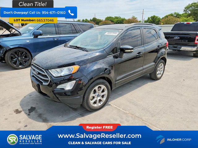 Used 2020 Ford EcoSport SE FWD image 1