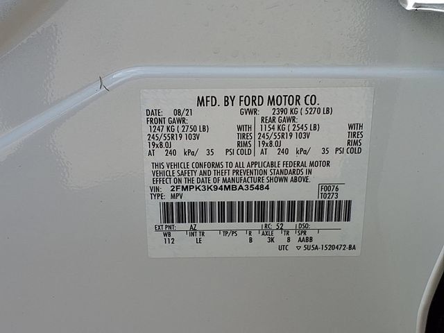 Used 2021 Ford Edge Titanium FWD image 9