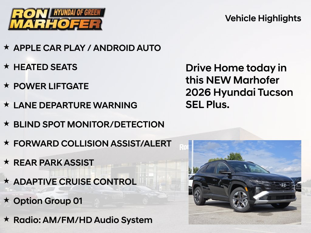 New 2026 Hyundai Tucson SEL AWD/4WD image 15