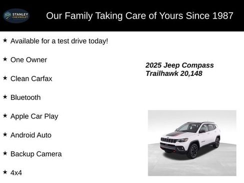 Used 2025 Jeep Compass Trailhawk AWD/4WD image 9