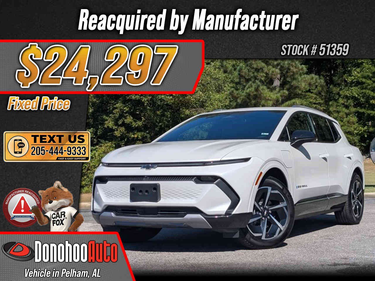 Used 2024 Chevrolet Equinox EV LT w/ LPO, Blackout Package FWD image 1