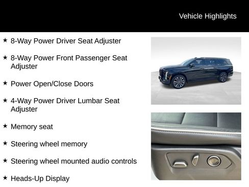 Certified 2026 Cadillac Escalade ESV Sport w/ Touring Package AWD/4WD image 17