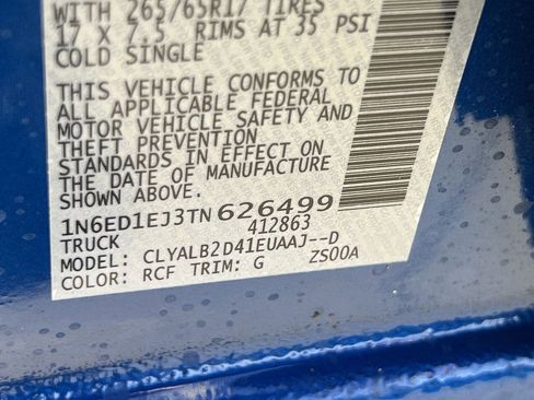 New 2026 Nissan Frontier SV w/ All-Weather Content Package image 16