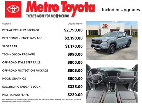 Used 2023 Nissan Frontier PRO-4X w/ Pro-4X Premium Package AWD/4WD image 4