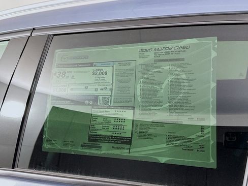 New 2026 MAZDA CX-50 2.5 Hybrid w/ Cargo Package image 12