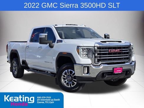 Used 2022 GMC Sierra 3500 SLT w/ Gooseneck/5TH Wheel Package image 2