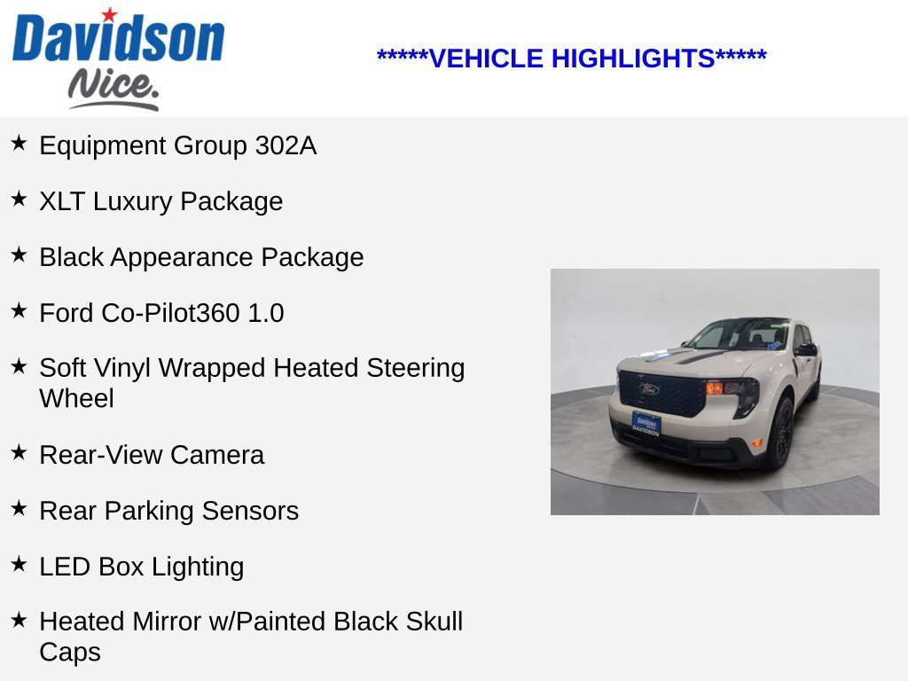Used 2025 Ford Maverick XLT w/ XLT Luxury Package AWD/4WD image 4
