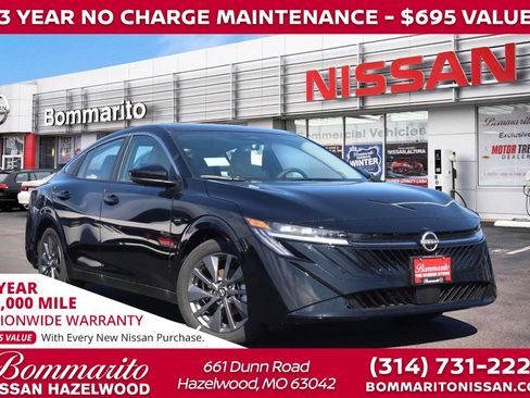New 2026 Nissan Sentra SL w/ Floor Mat Package FWD image 1
