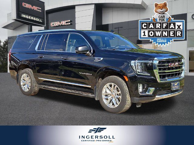 Used 2022 GMC Yukon XL SLT w/ SLT Premium Package AWD/4WD image 1