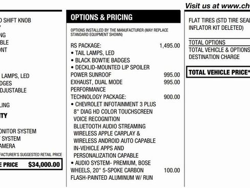 Certified 2022 Chevrolet Camaro LT w/ RS Package image 2