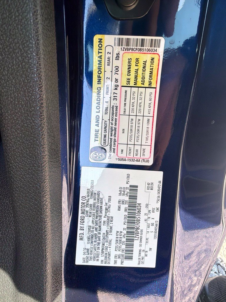 Used 2011 Ford Mustang GT RWD image 49