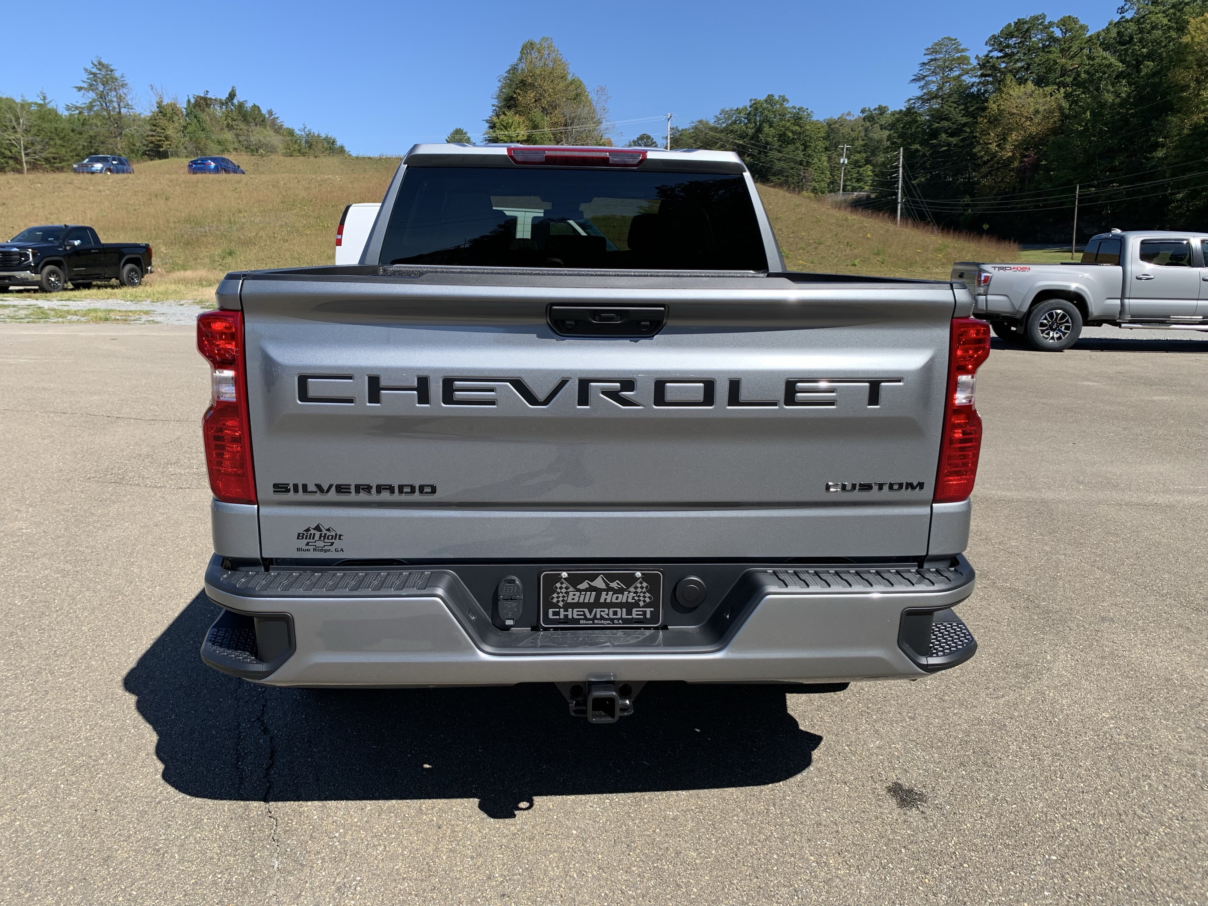 New 2026 Chevrolet Silverado 1500 Custom w/ Turbomax Blackout Package AWD/4WD image 2