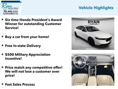 New 2025 Honda Accord SE image 2