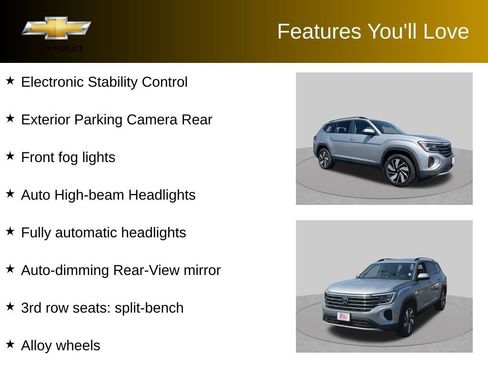 Used 2026 Volkswagen Atlas SE AWD/4WD image 14