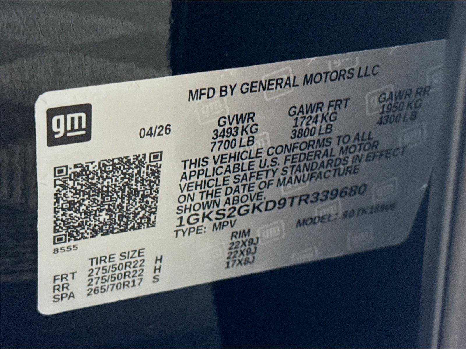 New 2026 GMC Yukon XL Elevation w/ LPO, Floor Liner Package AWD/4WD image 27