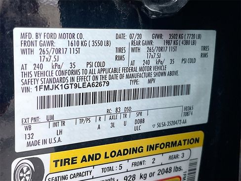 Used 2020 Ford Expedition Max XL image 30