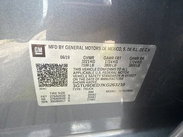 Used 2019 GMC Sierra 1500 SLT w/ SLT Premium Plus Package AWD/4WD image 26