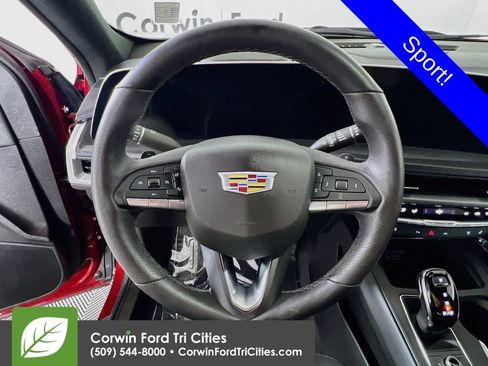 Used 2025 Cadillac XT4 Sport w/ LPO, Red Accent Package AWD/4WD image 8