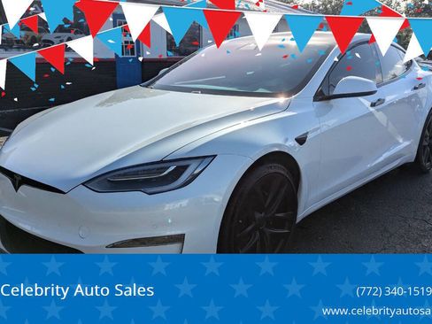 Used 2021 Tesla Model S Plaid image 1