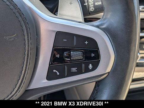 Used 2021 BMW X3 xDrive30i w/ M Sport Package AWD/4WD image 8