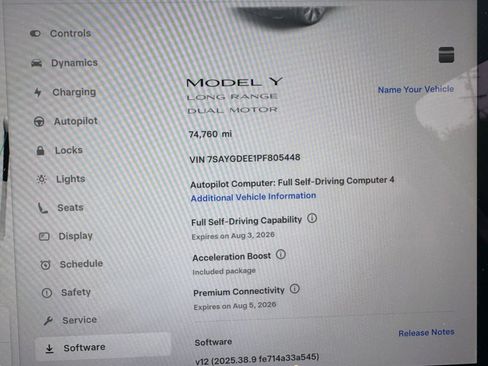 Used 2023 Tesla Model Y Long Range AWD/4WD image 4