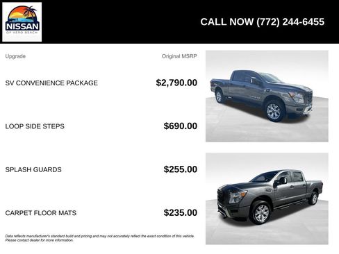 Used 2024 Nissan Titan SV w/ SV Convenience Package image 6
