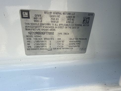 Used 2016 GMC Sierra 2500 4x4 Crew Cab w/ Sierra Convenience Package image 24