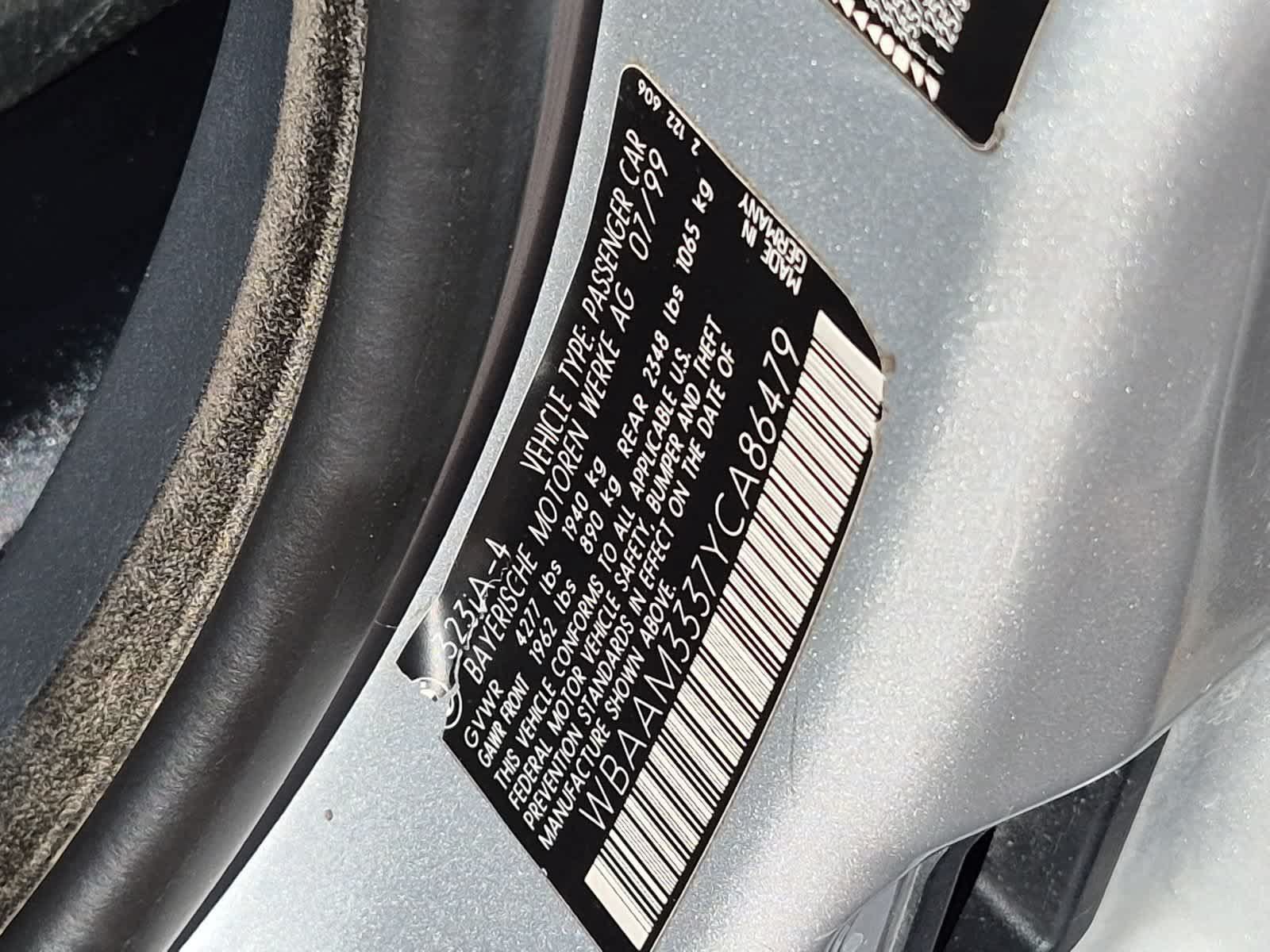 Used 2000 BMW 323i Sedan RWD image 38