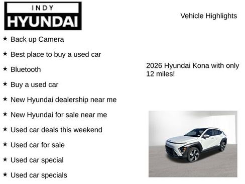 New 2026 Hyundai Kona Limited image 7