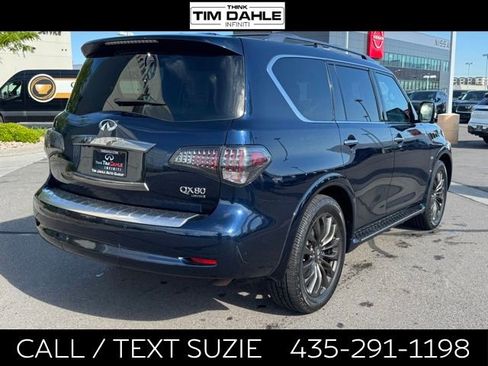 Used 2017 INFINITI QX80 Limited AWD/4WD image 8