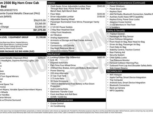 Used 2025 RAM 2500 Big Horn image 11