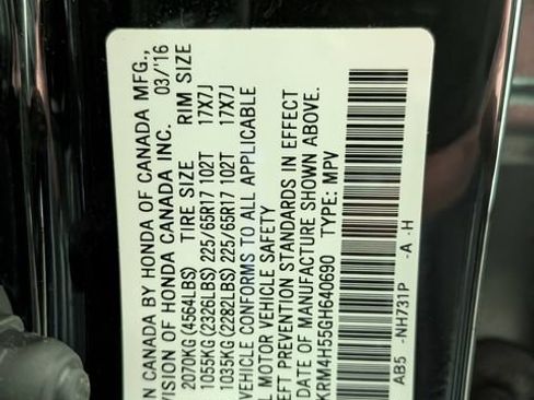Used 2016 Honda CR-V EX image 34
