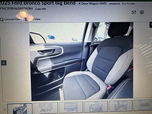 Used 2025 Ford Bronco Sport Big Bend AWD/4WD image 39