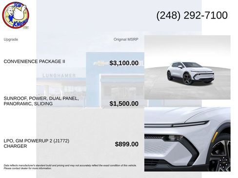 New 2026 Chevrolet Equinox EV LT w/ Convenience Package II FWD image 5