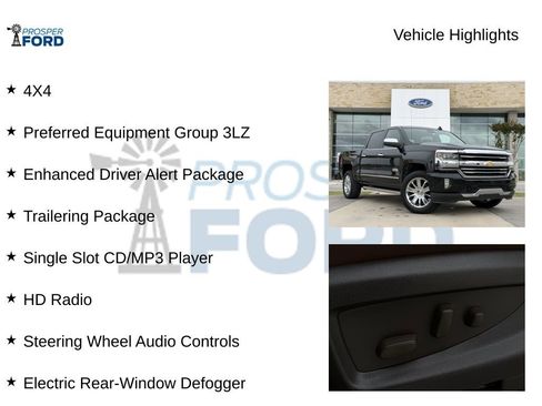Used 2018 Chevrolet Silverado 1500 High Country AWD/4WD image 5