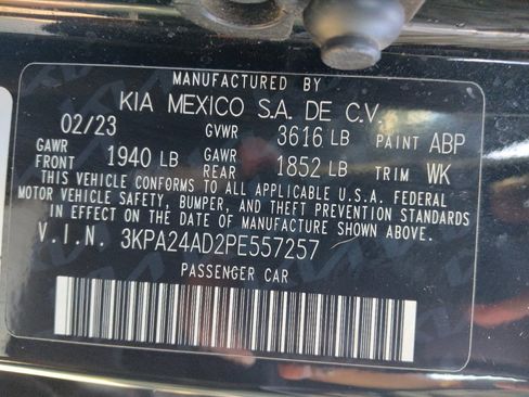 Used 2023 Kia Rio S FWD image 33