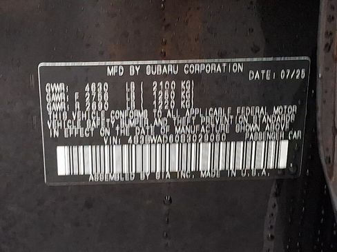 Certified 2025 Subaru Legacy Premium image 27