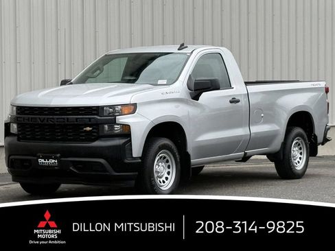 Used 2021 Chevrolet Silverado 1500 W/T w/ WT Convenience Package AWD/4WD image 7