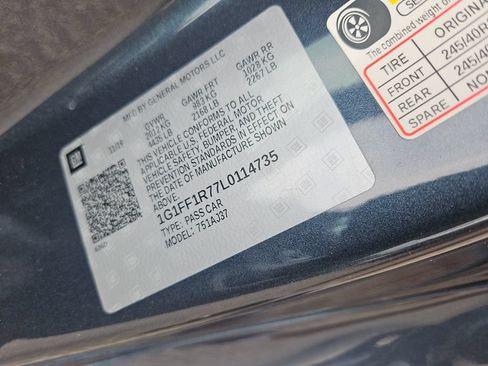 Certified 2020 Chevrolet Camaro LT RWD image 14