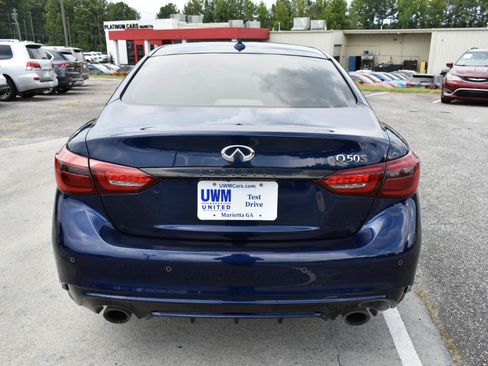 Used 2021 INFINITI Q50 Red Sport 400 w/ Proactive Package RWD image 7