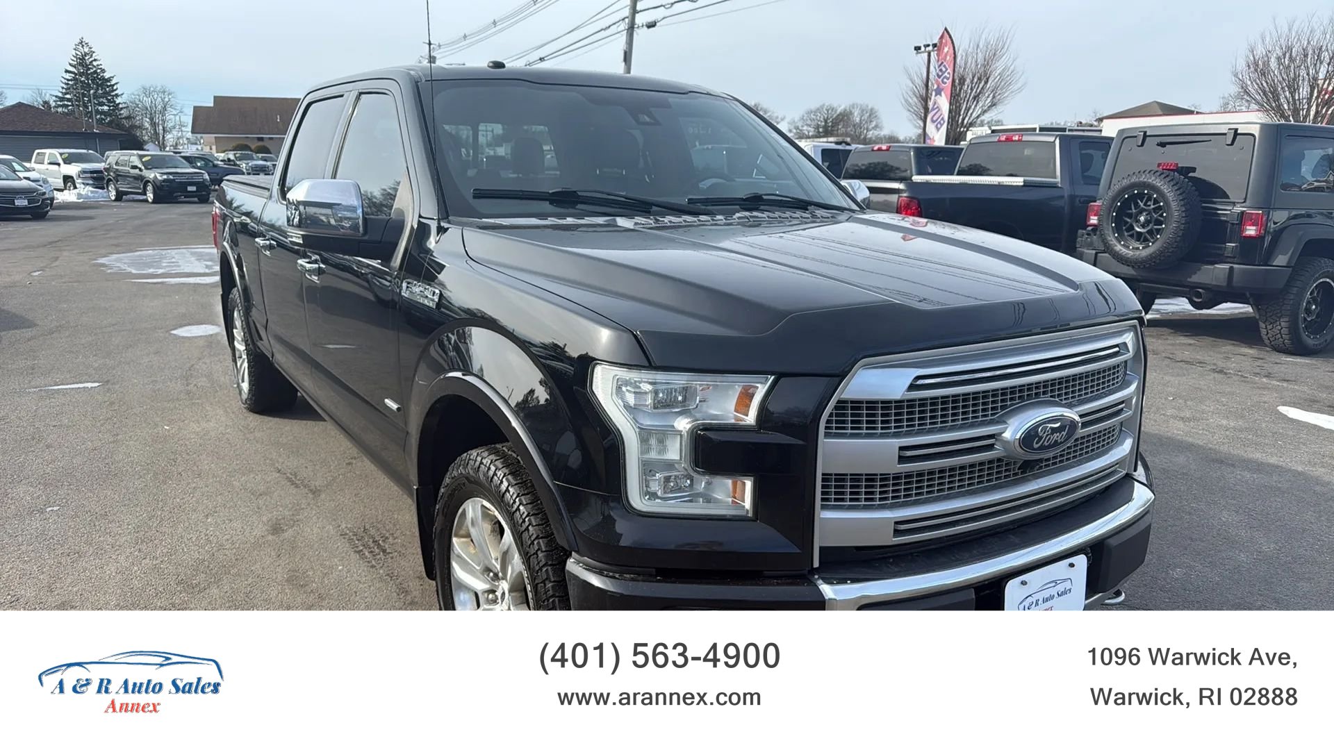 Used 2016 Ford F150 Platinum w/ Technology Package AWD/4WD image 1