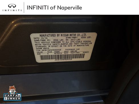 Used 2015 INFINITI Q50 Premium w/ Deluxe Touring Package image 30