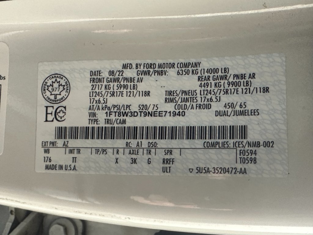 Used 2022 Ford F350 Limited AWD/4WD image 48