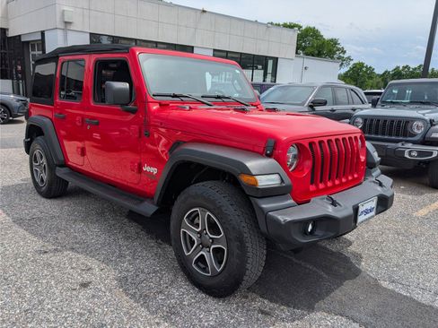 Used 2020 Jeep Wrangler Unlimited Sport S AWD/4WD image 7