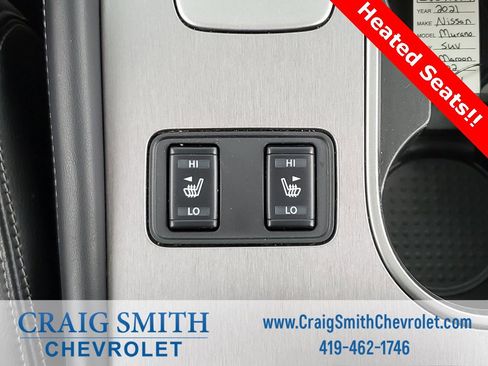 Used 2021 Nissan Murano SL w/ SL Moonroof Package image 9