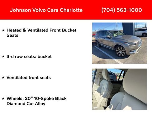 Used 2022 Volvo XC90 T6 Inscription w/ Advanced Package image 9