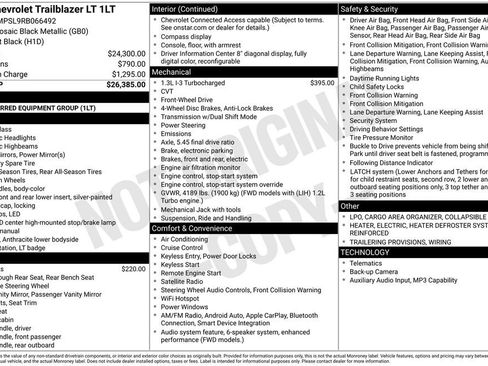 Certified 2024 Chevrolet TrailBlazer LT FWD image 7