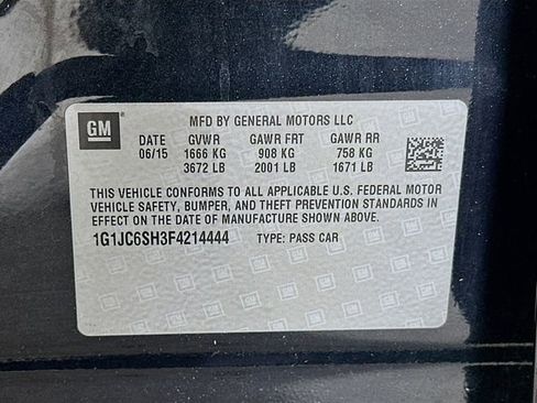 Used 2015 Chevrolet Sonic LT image 30