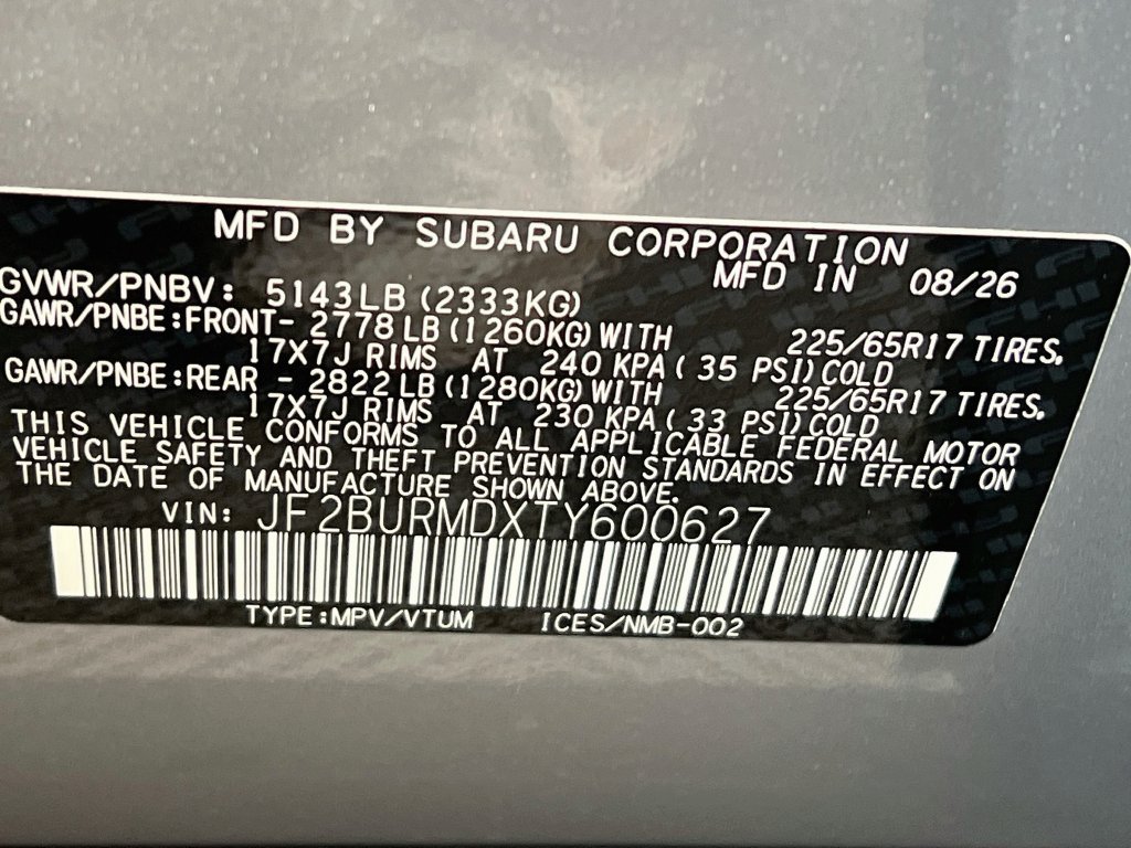New 2026 Subaru Outback Wilderness AWD/4WD image 24